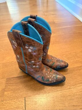 Smoky Mountain Western Boots Girls Size 1…Florence
